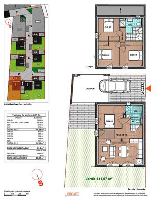 Maison - 83 m² - 5 pièces