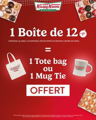 Krispy Kreme célèbre les fêtes avec des cadeaux exclusifs