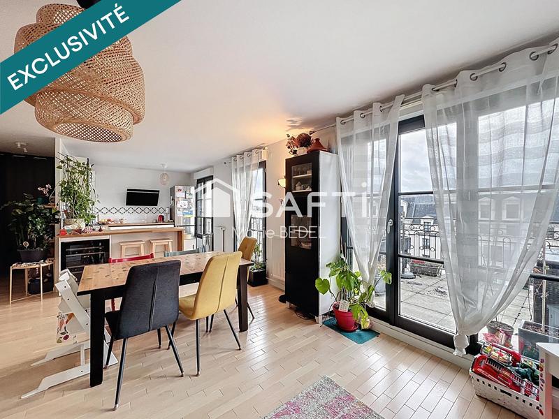 Duplex - 91 m² - 4 pièces