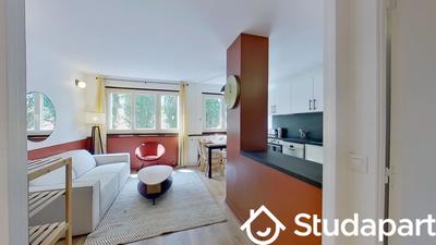 Chambre - 9 m² - 1 pièce