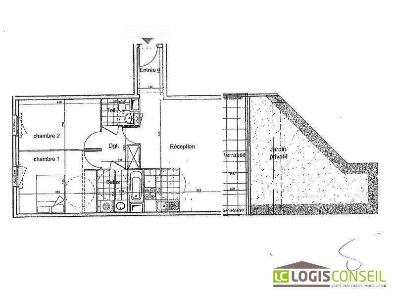 Appartement - 68 m² - 3 pièces