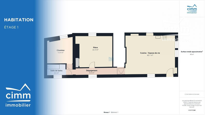 Maison ancienne - 171 m² - 6 pièces