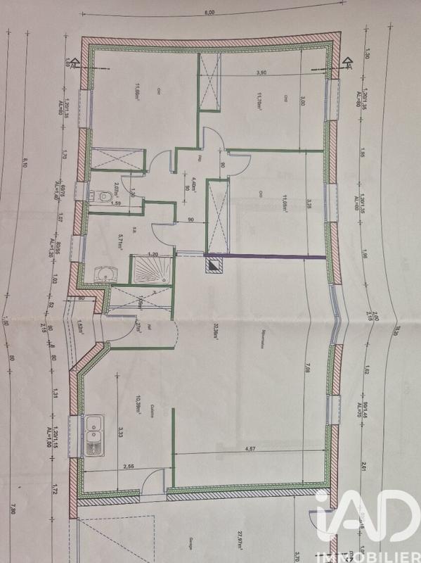 Maison - 94 m² - 4 pièces