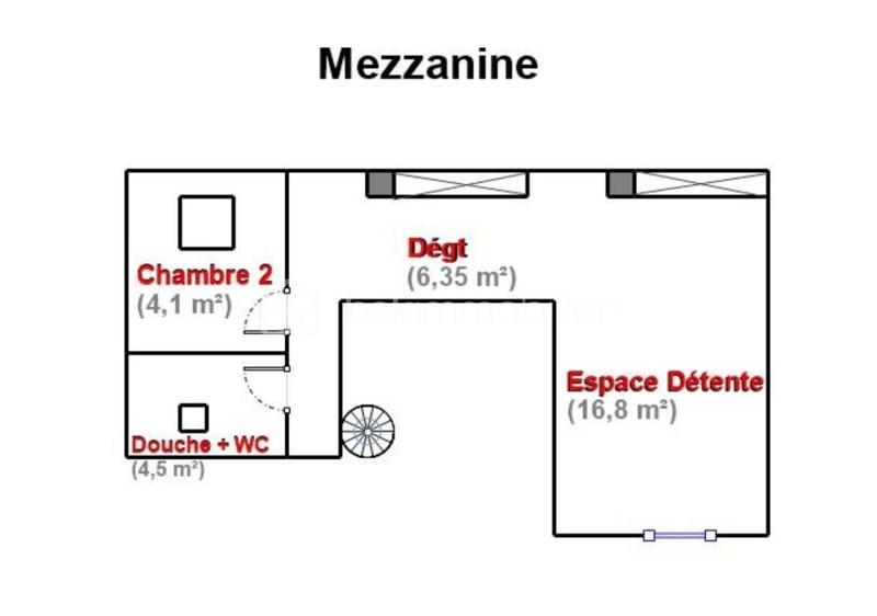 Maison - 101 m² - 3 pièces
