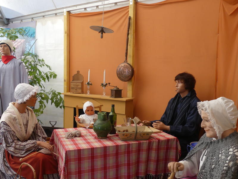 Crèche grandeur nature