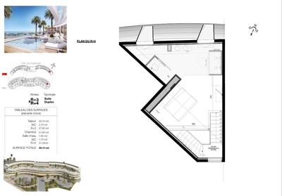 Appartement - 59 m² - 2 pièces