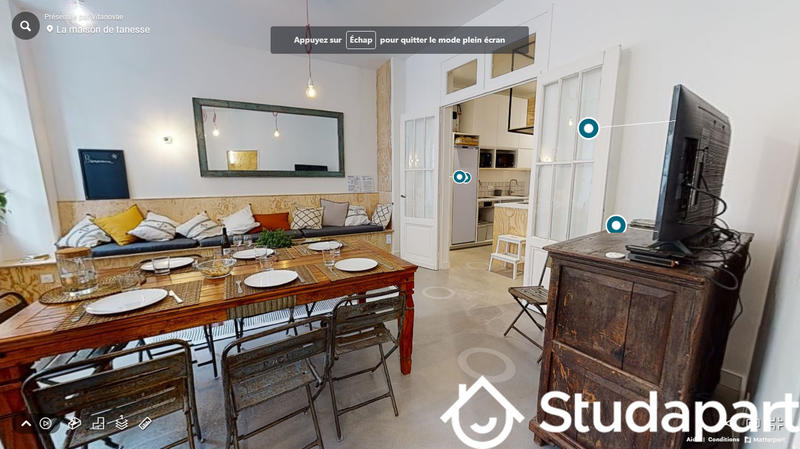 Chambre - 25 m² - 1 pièce