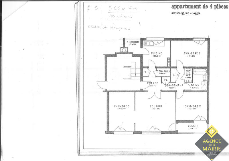 Appartement - 78 m² - 4 pièces