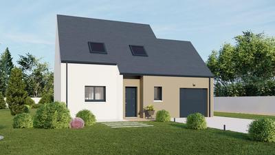 Maison - 82 m² - 5 pièces