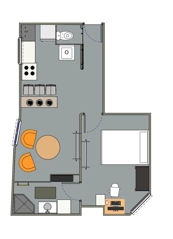 Appartement - 33 m² - 2 pièces