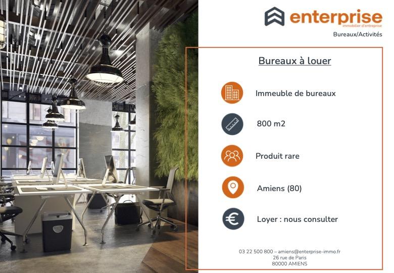 Bureau - 800 m²
