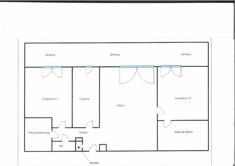 Appartement - 78 m² - 3 pièces