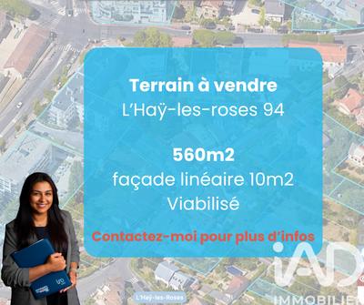 Terrain - 560 m²