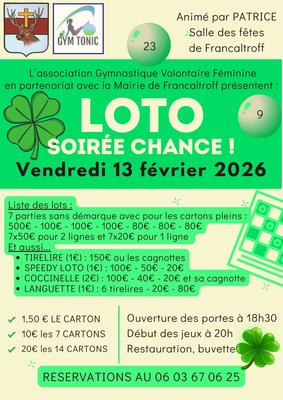 Soirée Loto