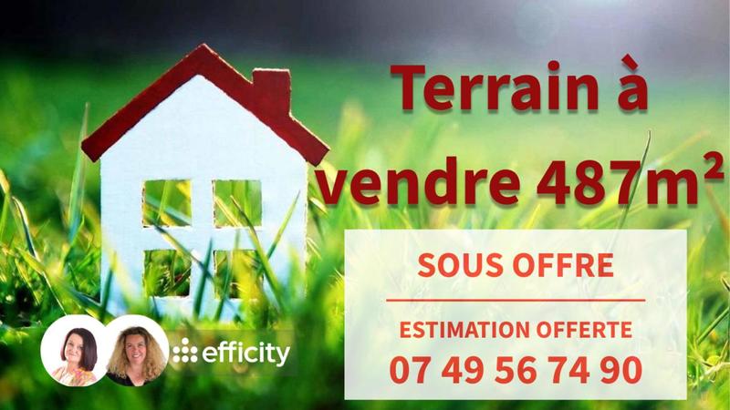 Terrain - 487 m²