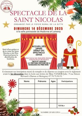 Spectacle de la Saint-Nicolas