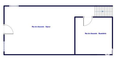 Maison de ville - 68 m² - 3 pièces