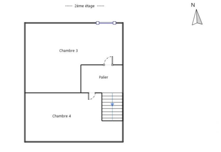 Maison de ville - 133 m² - 5 pièces