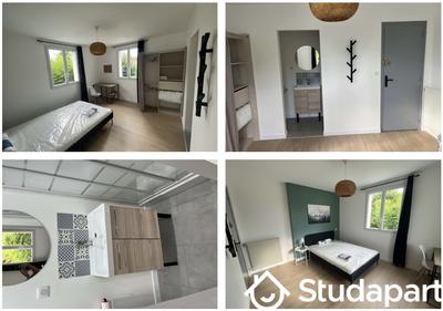 Chambre - 12 m² - 1 pièce