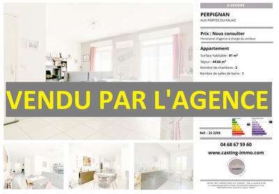 Appartement - 81 m² - 3 pièces