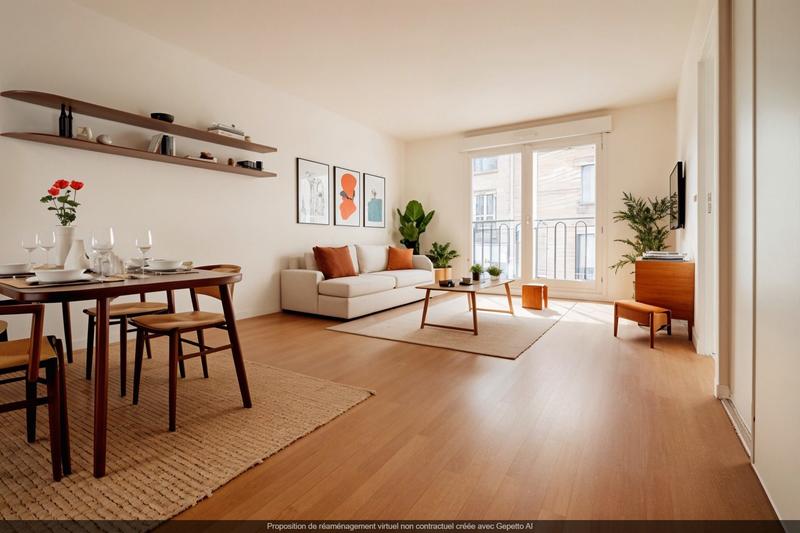 Appartement - 49 m² - 2 pièces