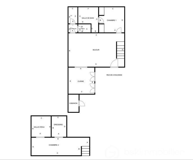 Maison d'architecte - 125 m² - 4 pièces