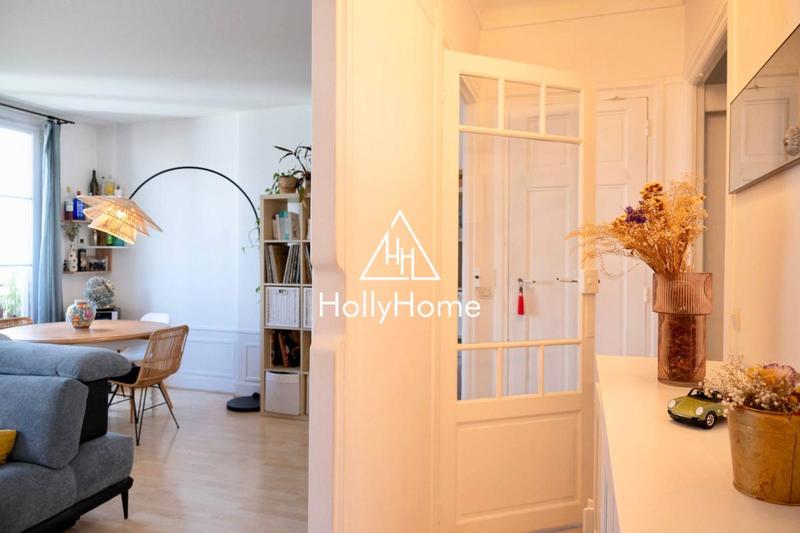 Appartement ancien - 51 m² - 2 pièces