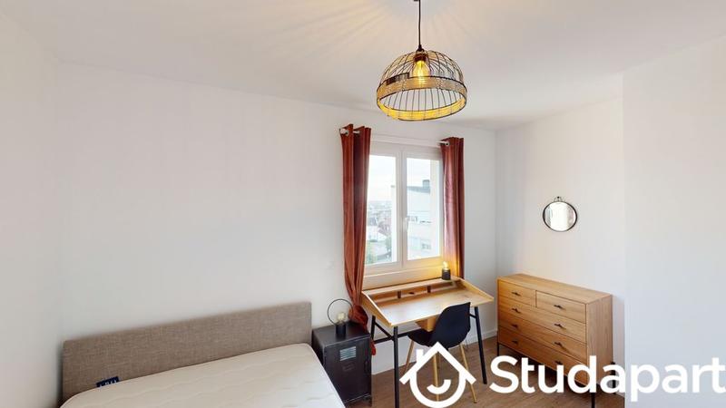 Chambre - 63 m² - 1 pièce