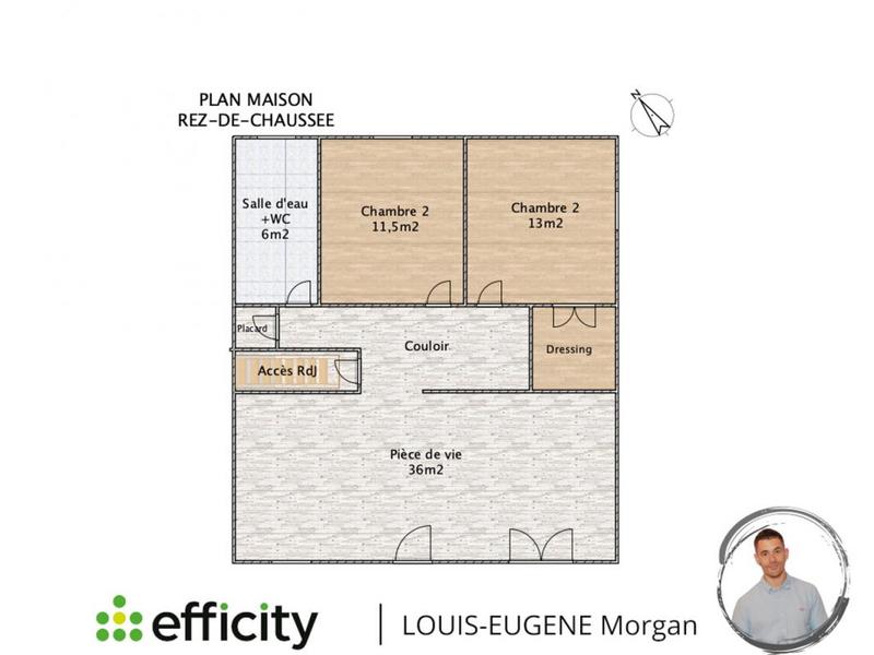 Maison - 132 m² - 6 pièces