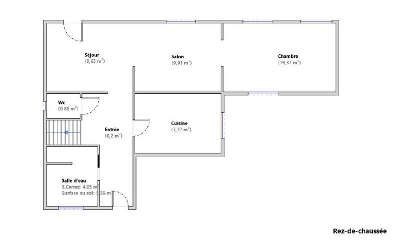 Maison - 66 m² - 4 pièces