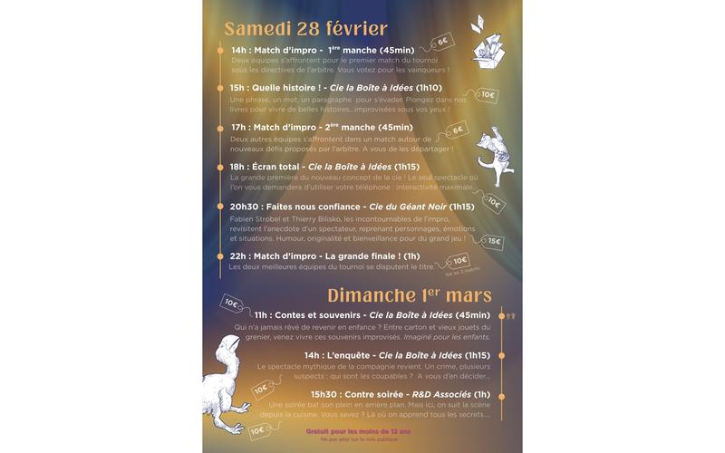 10h d'impro pour 10 ans de vie