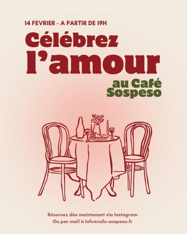 St Valentin au café Sospeso