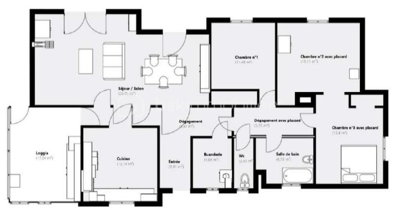 Maison - 138 m² - 5 pièces