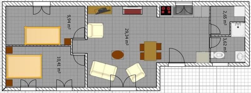 Maison - 110 m² - 6 pièces