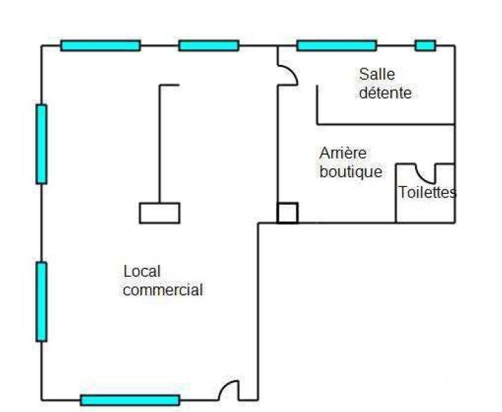 Local commercial - 84 m²