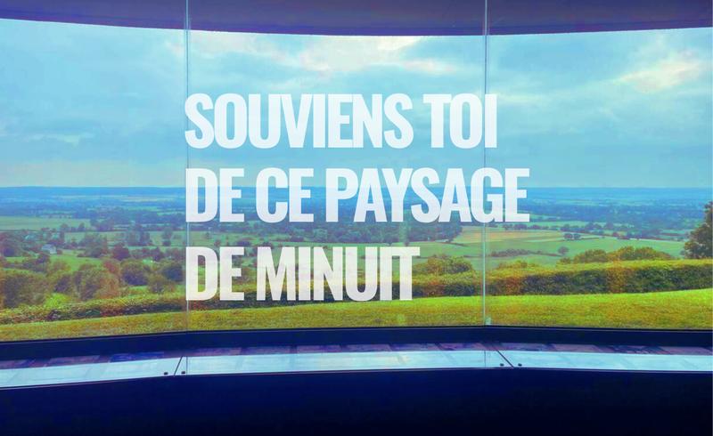 Souviens-toi de ce paysage de minuit