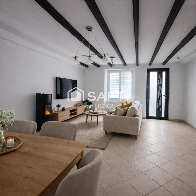 Maison - 98 m² - 4 pièces