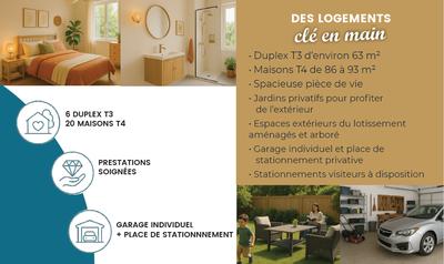 Maison - 87 m² - 4 pièces