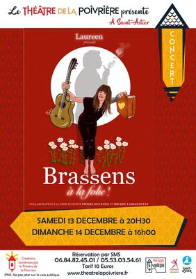 Concert-théâtre : &quot;Brassens à la folie&quot;