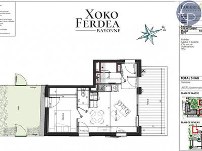 Appartement - 77 m² - 3 pièces