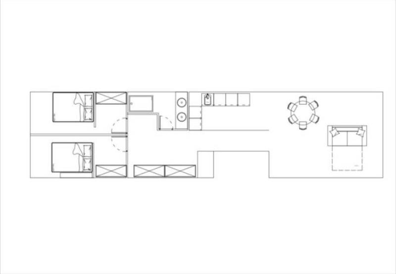 Appartement - 65 m² - 3 pièces