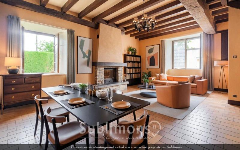 Maison ancienne - 164 m² - 8 pièces