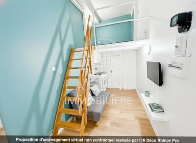 Appartement - 11 m² - 1 pièce