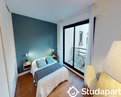 Chambre - 75 m² - 1 pièce