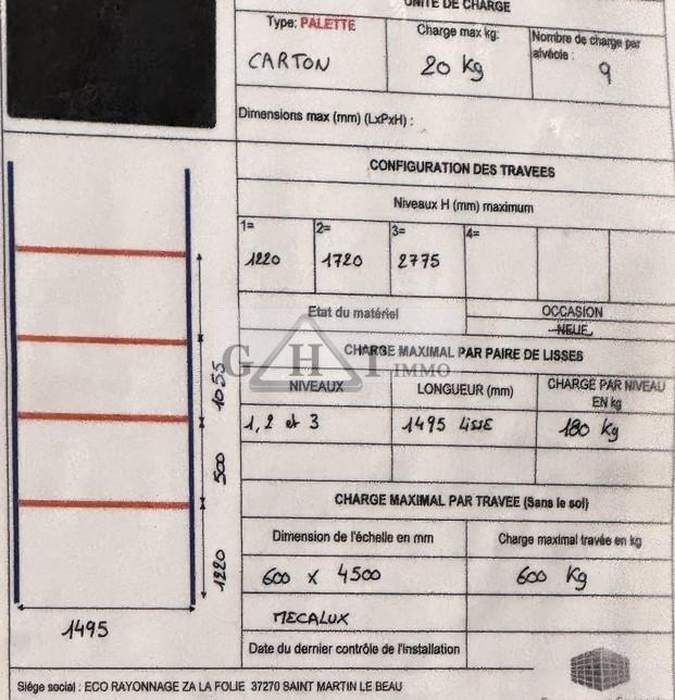 Entrepôt - 2 200 m²