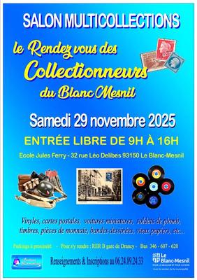 Le rendez-vous des collectionneurs du blanc-mesnil