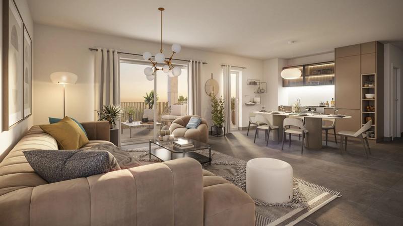 Appartement - 68 m² - 3 pièces