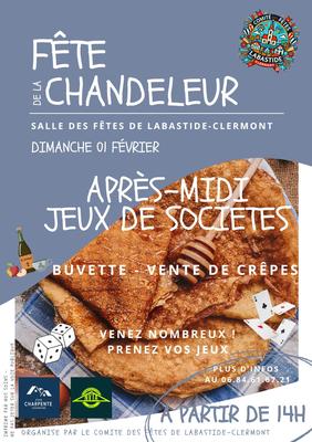 Après-Midi Jeux de Societes &amp; Fête de la Chandeleur