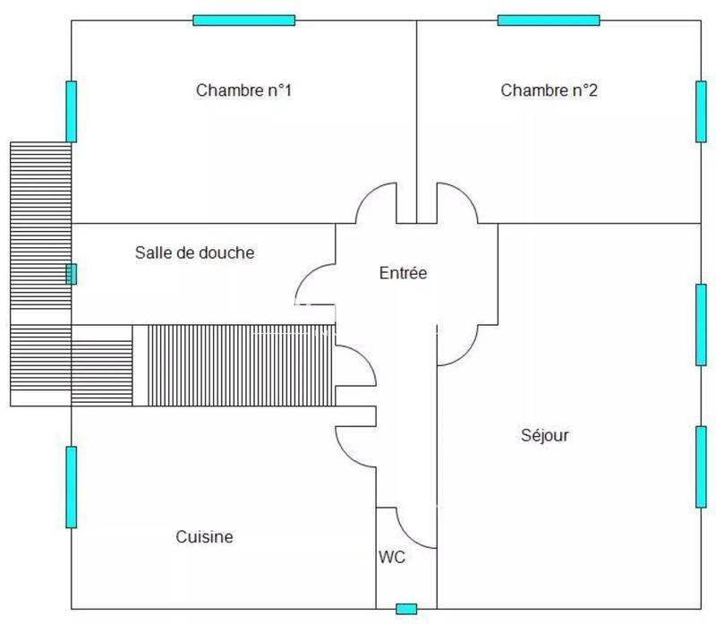 Maison - 116 m² - 6 pièces