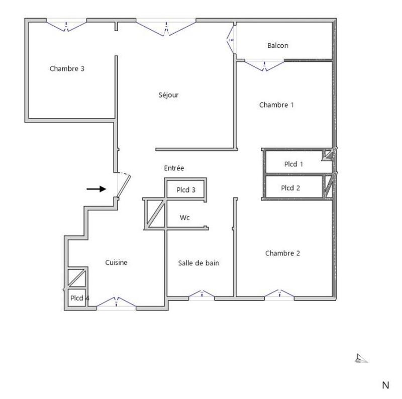 Appartement - 81 m² - 4 pièces